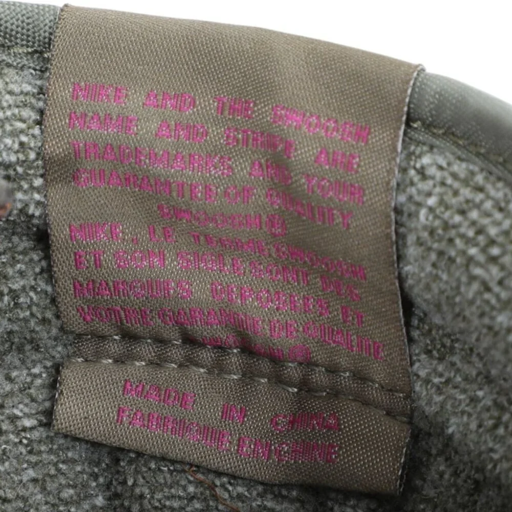 Nike Dunk Sky Hi Medium Olive Green Suede Sneakers Wedge Heelm Womens Size 8 NWB